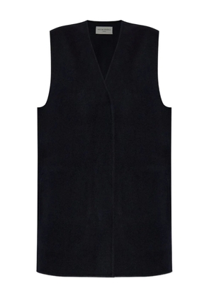Officine Generale v-neck wool vest - Blue