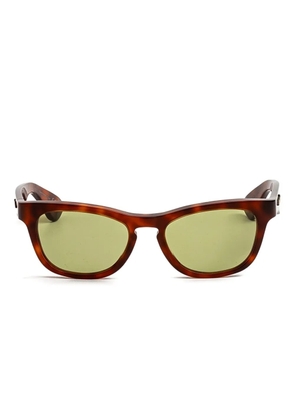 Marni Eyewear geometric frame sunglasses - Brown