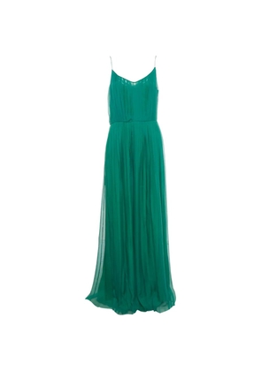 Gucci Pre-Owned silk maxi dress - Green