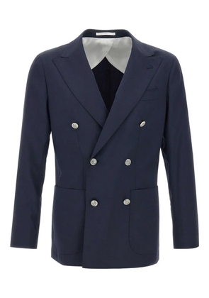 Barba wool blazer - Blue