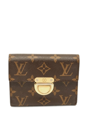 Louis Vuitton Pre-Owned 2008 monogram flap wallet - Brown