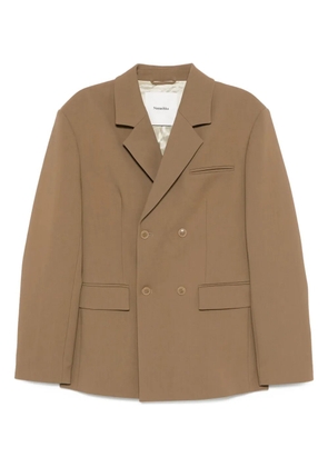 Nanushka double-breasted blazer - Brown