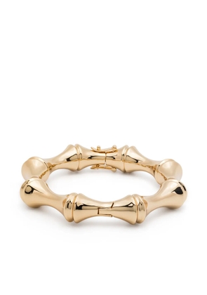Eddie Borgo large Bamboo bangle bracelet - Gold