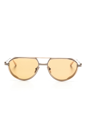 Akoni Skyracer AKS 511 pilot-frame sunglasses - Gold