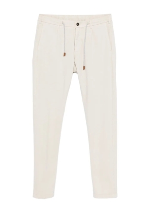 Eleventy drawstring-waist trousers - Neutrals