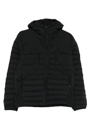 Stone Island 4100020 hooded quilted jacket - Black