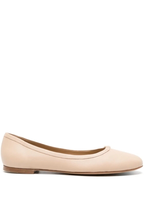 Chloé Marci leather ballerina shoes - Neutrals