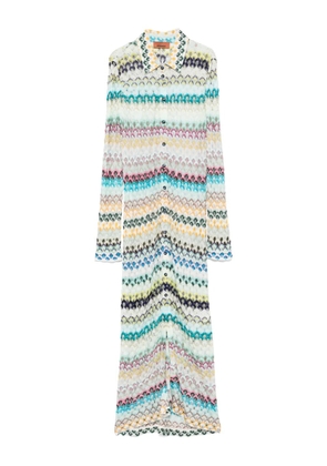 Missoni long cardigan - White
