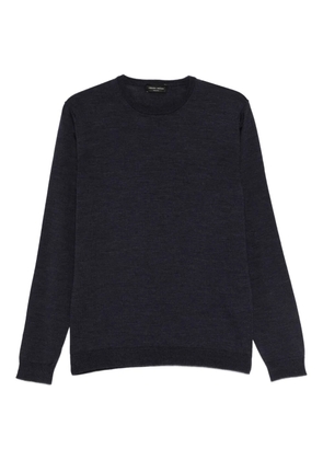 Roberto Collina crew-neck sweater - Blue