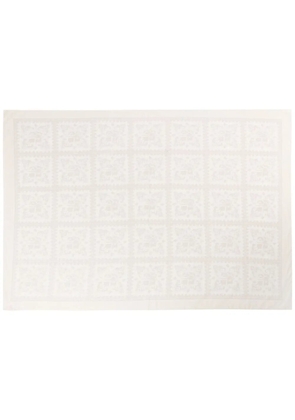 Valentino Garavani graphic-print square scarf - Neutrals