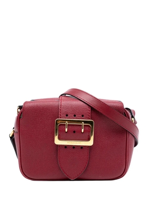 Burberry Pre-Owned 2000-2017 Small Soft Grained Calfskin Buckle crossbody bag - Red