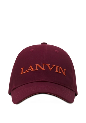 Lanvin loog-embroidered cap
