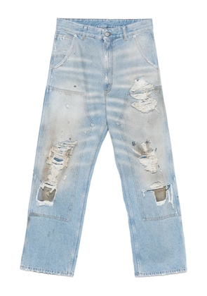 MM6 Maison Margiela distressed jeans - Blue