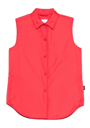 ASPESI snap-fastening gilet - Red