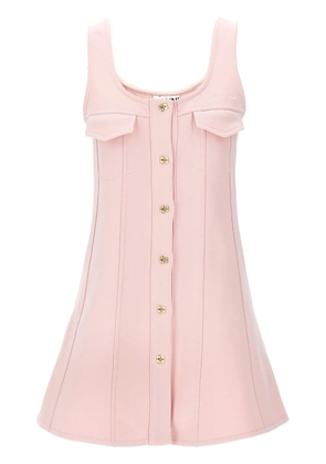 GANNI A-line minidress - Pink