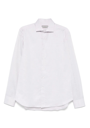 Canali cutaway-collar shirt - Grey