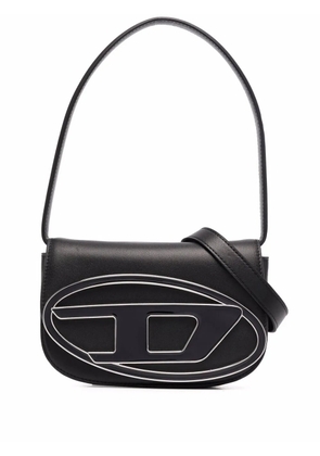 Diesel 1DR leather shoulder bag - Black