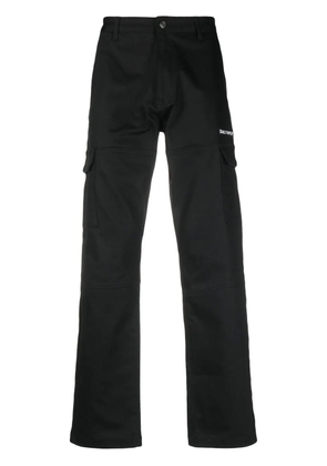 Daily Paper straight-leg cargo trousers - Black