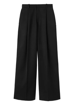 Jil Sander high-waisted tailored wool trousers - Black