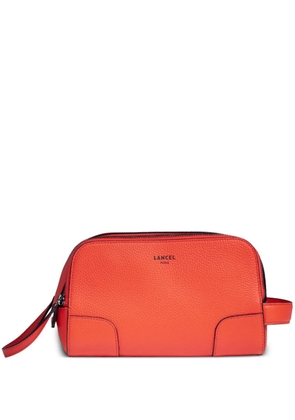 Lancel Charlie wash bag - Orange