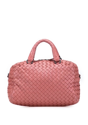 Bottega Veneta Pre-Owned 2012-2025 Nappa Intrecciato Bosto boston bag - Pink