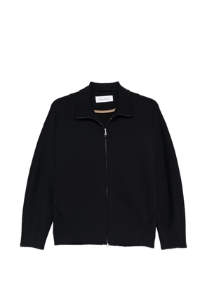 Max Mara zip-up sweatshirt - Blue