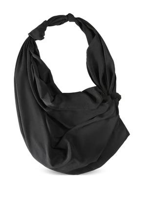 Y's knotted-detail tote bag - Black