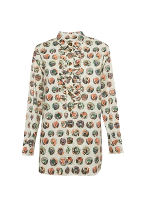 Burberry Pre-Owned printed shirt - Neutrals