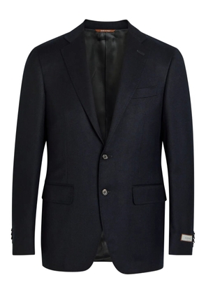 Canali single-breasted blazer - Blue