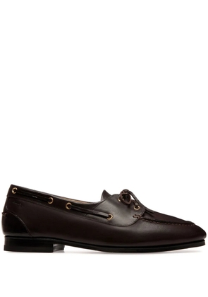 Bally Pathy leather derby shoes - Brown
