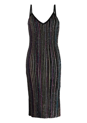 Missoni glitter-detailed knit dress - Black