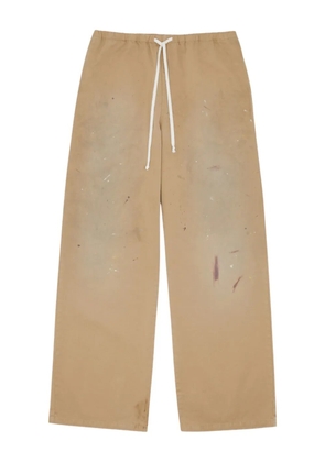 MM6 Maison Margiela drawstring trousers - Neutrals