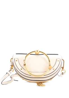 Chloé Pre-Owned Nile Leather Mini crossbody bag - White