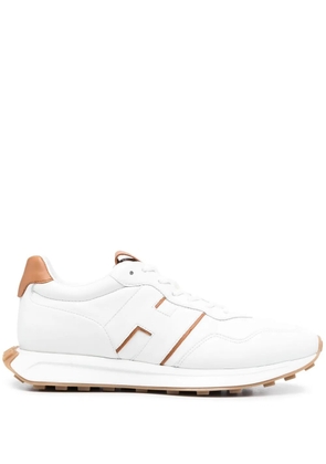 Hogan contrast-detailing sneakers - White