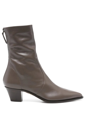 Aquazzura 60mm Brunswick pointed-toe boots - Brown