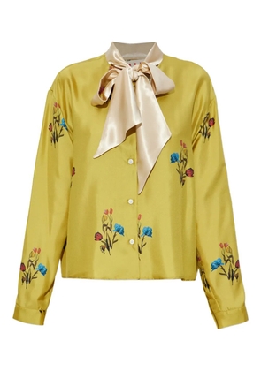Marni silk blouse - Yellow