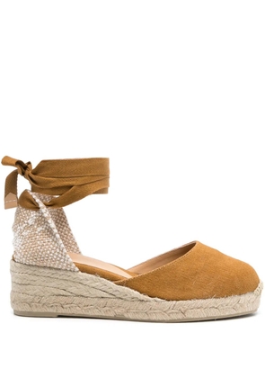 Castañer 50mm Carina espadrilles - Brown