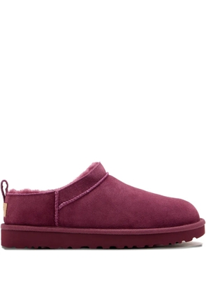 UGG suede pull-tab slippers - Pink