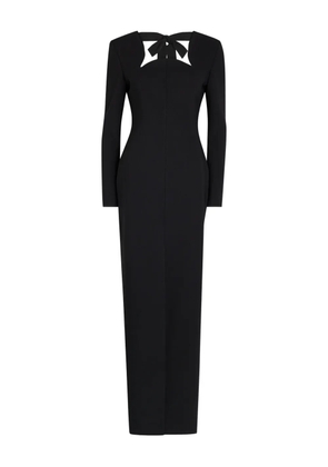 Roksanda Zari bow-detail dress - Black