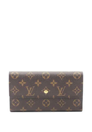 Louis Vuitton Pre-Owned 2008 Monogram tri-fold wallet - Brown
