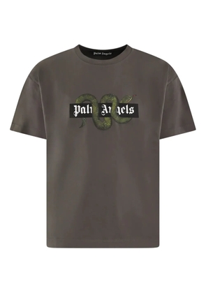 Palm Angels Snake Box T-shirt - Green