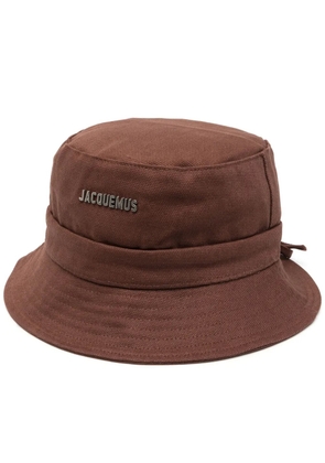 Jacquemus Le Bob Gadjo bucket hat - Brown