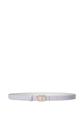 TWINSET leather belt - Purple