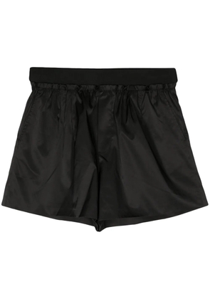 b+ab plissé effect shorts - Black