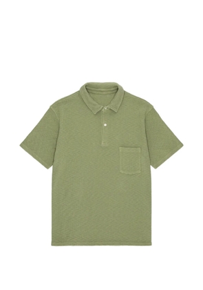 Fortela Missourim waffle pocketed polo shirt - Green