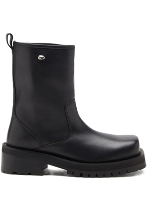 Diesel D-Texan square-toe boots - Black
