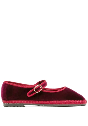 FLABELUS Lucrecia ballerina flats - Red