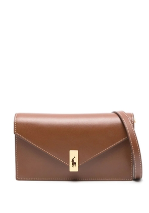 Polo Ralph Lauren Polo ID wallet-on-chain bag - Brown
