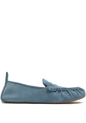 Acne Studios suede loafers - Blue