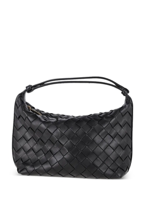 Bottega Veneta Pre-Owned Wallace woven leather shoulder bag - Black